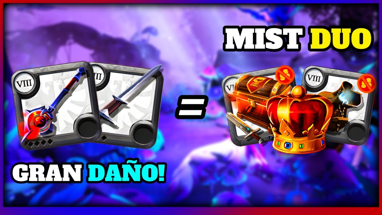 ☢️Nuevo COMBO SC y Claymore☢️ Mist duo//Albion online