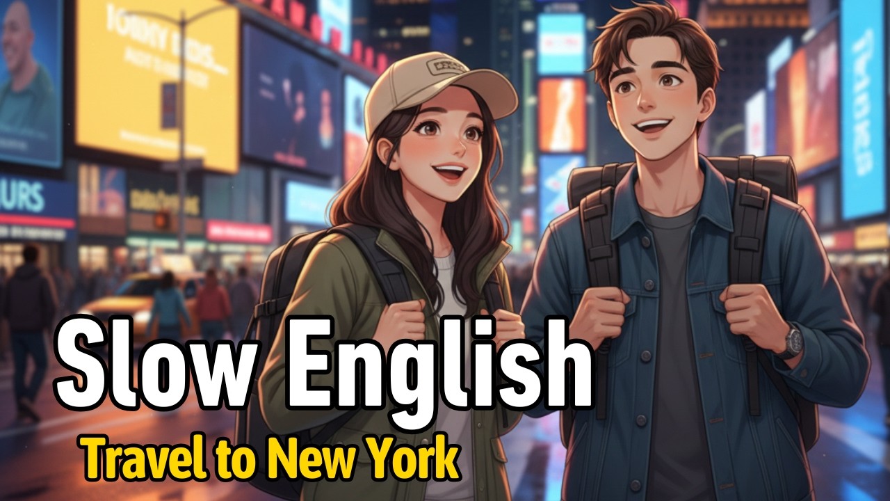 Travel to New York on a Budget | Simple English Conversation (A1–A2)