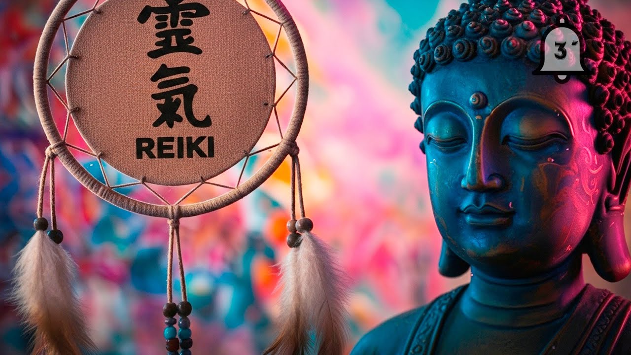 Música Reiki Flauta Oriental |🔔3 Min | Buddha's Wisdom for Healing
