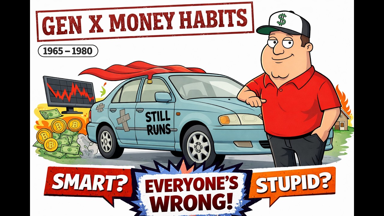 Psychology of Gen X Money Habits — Why They're SO Different from Millennials & Boomers