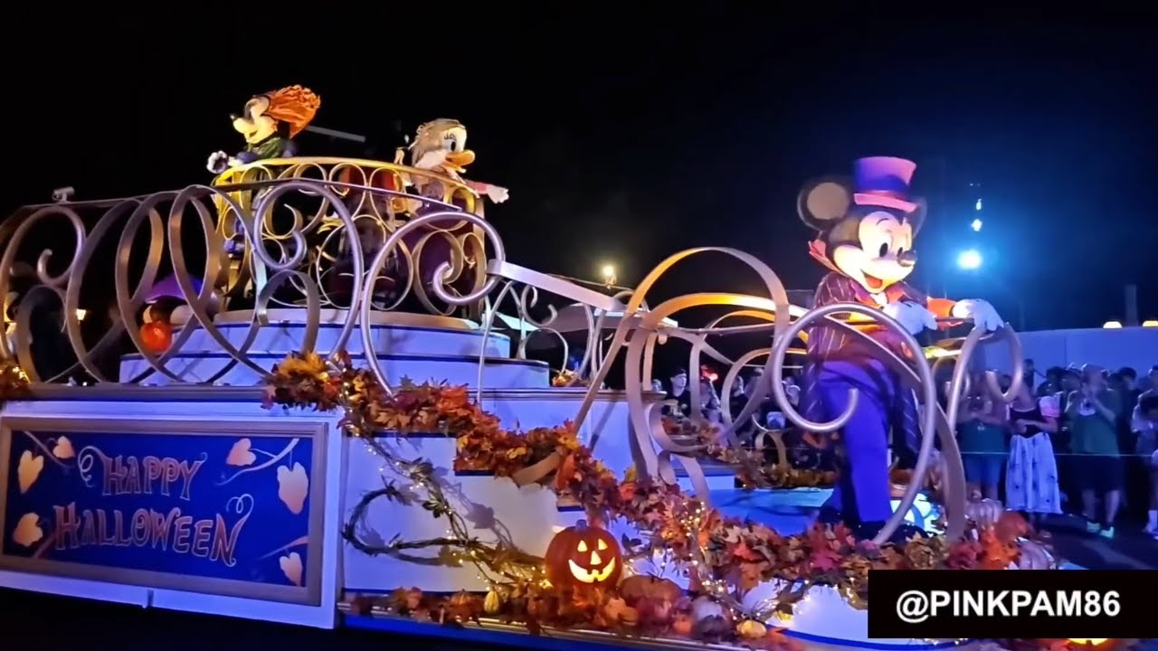 🎃 Boo To You Parade - SLOW MODE 🎃 - Mickey's Not So Scary Halloween Party - September 2025