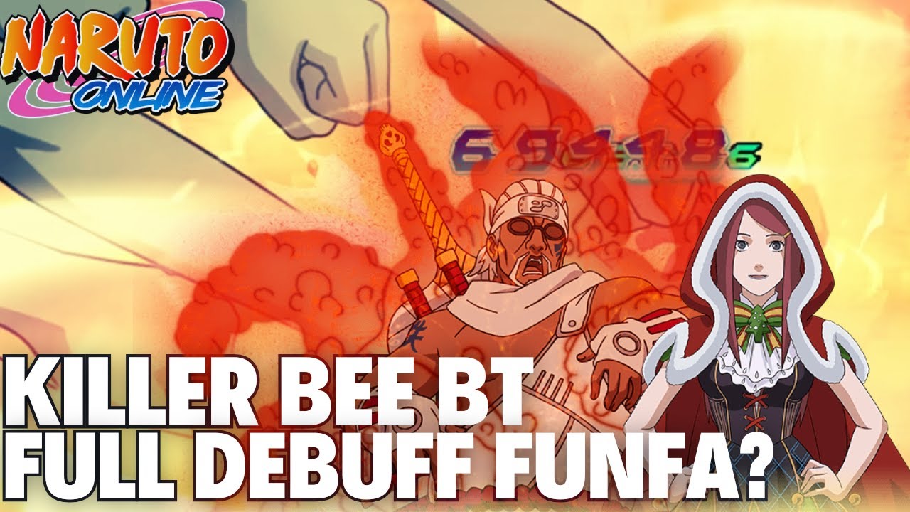 JOGUEI com KILLER BEE BT (Jinchuurikis) na BDS - NARUTO ONLINE BR