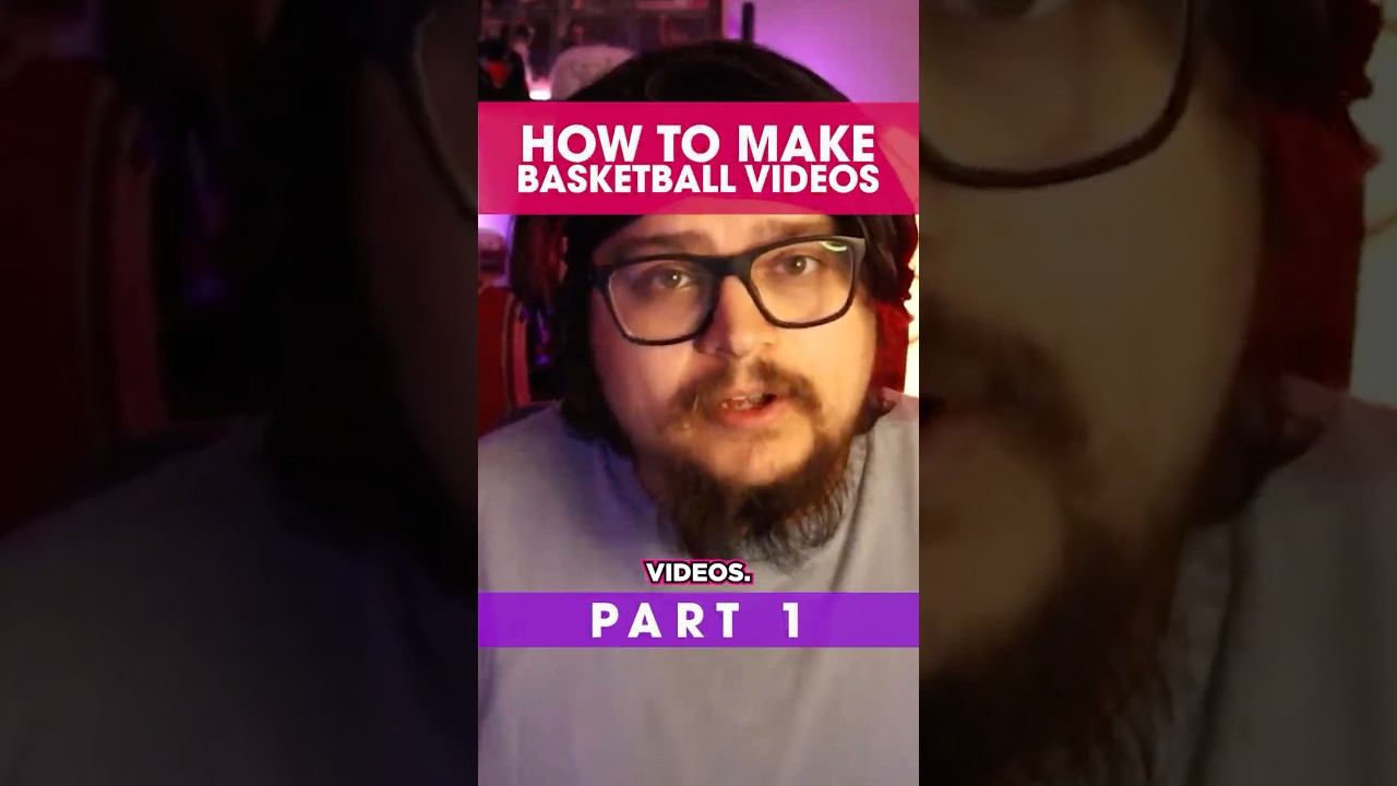 How I Make Basketball Videos (Part 1) | Voiceover + Script Process #basketballedits #contentcreator