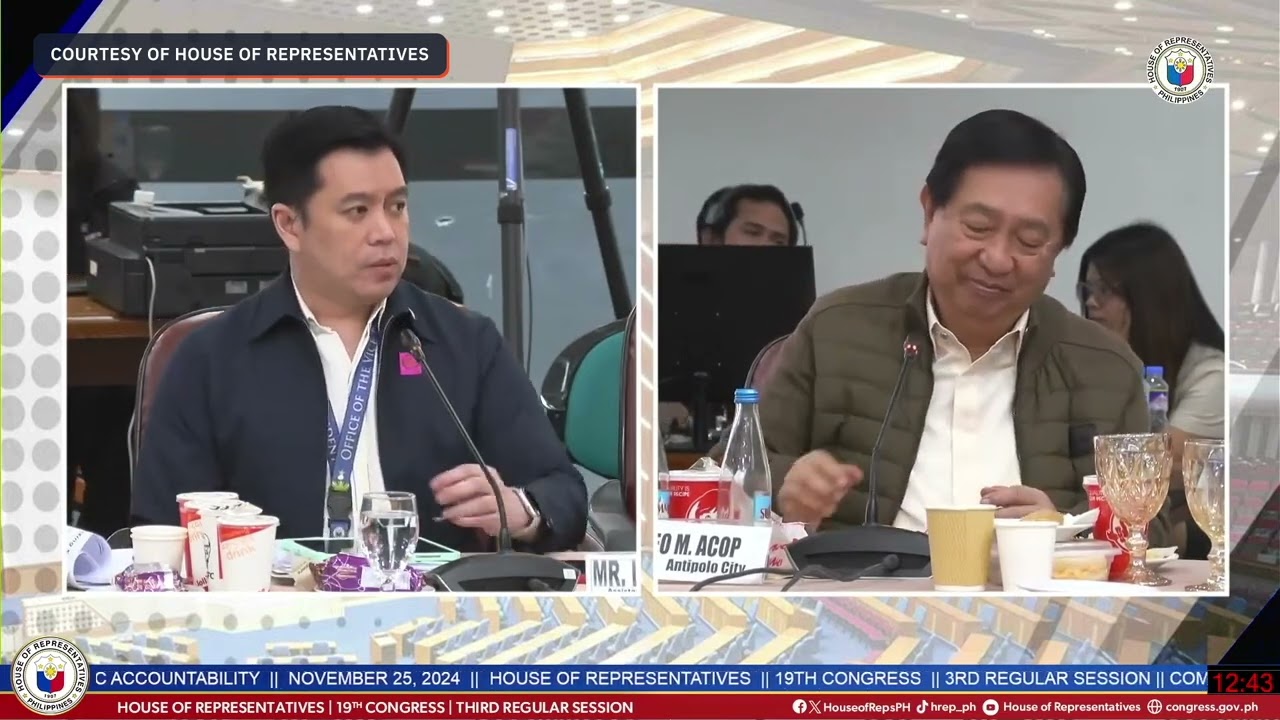 VP Sara appears before the House committee investigating alleged misuse of public funds  | Part 4