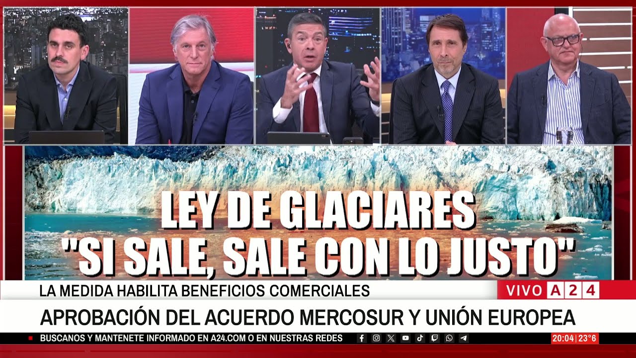 📢 LEY DE GLACIARES: EL PASE ENTRE FEINMANN Y ROSSI