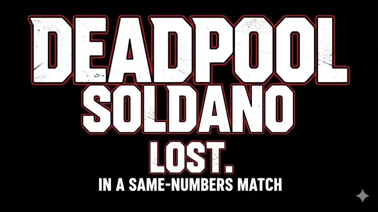 DEADPOOL calls himself KING, but I’m just a noob.A KING losing to a noob? That’s hilarious lol.