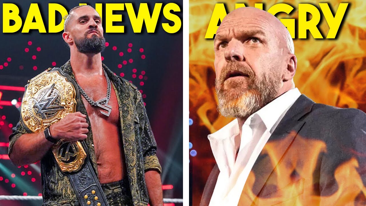 SETH ROLLINS PULLED FROM WWE SHOWS & VACATING THE TITLE?...WWE Talent ANGRY...Wrestling News