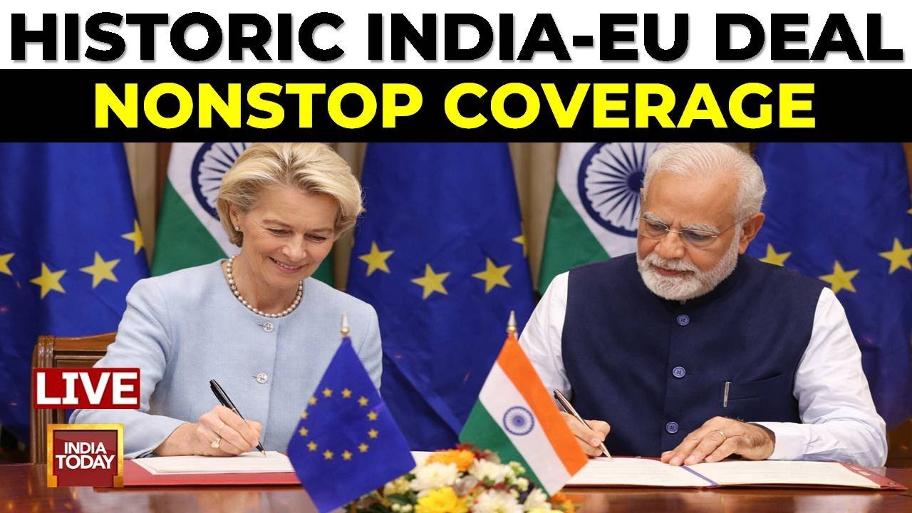 India-EU Trade Agreement LIVE News: PM Modi To Co-Chair 16th India-EU Trade Summit Shortly