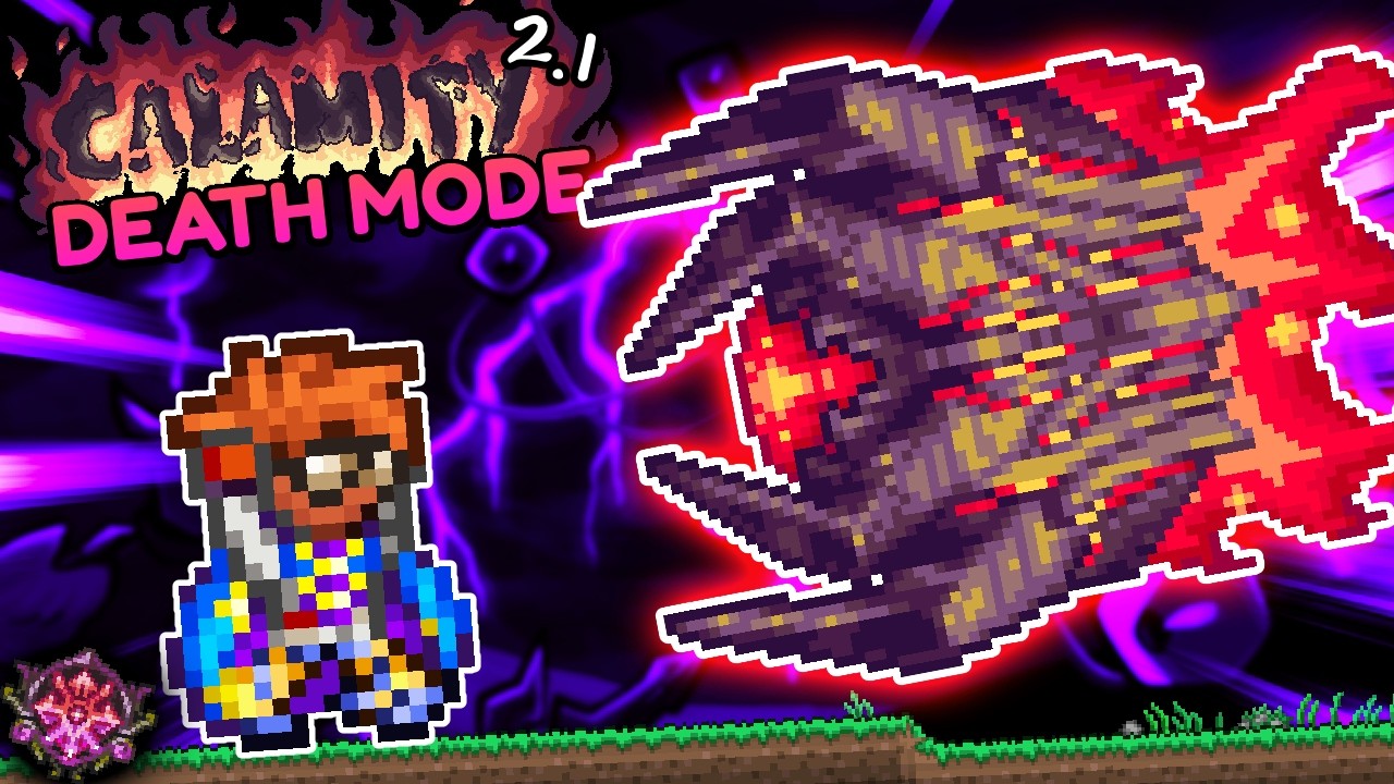 Can I Beat The NEW TERRARIA CALAMITY MOD 2.1 BRAINSTORM UPDATE as a MAGE ACT 2