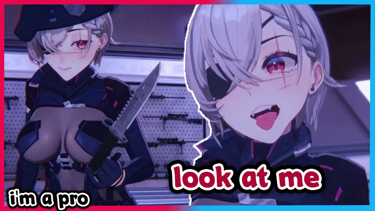 When Saruei’s Holding the knife 