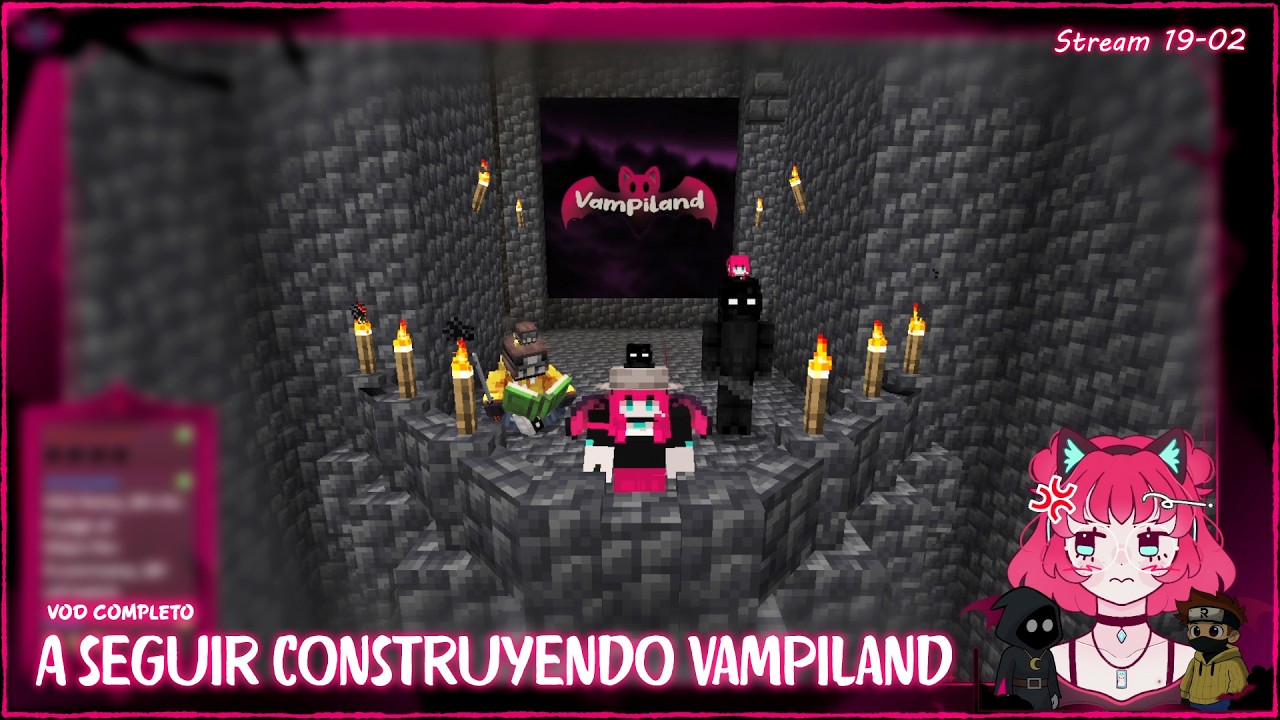 A seguir construyendo Vampiland | Minecraft | VOD
