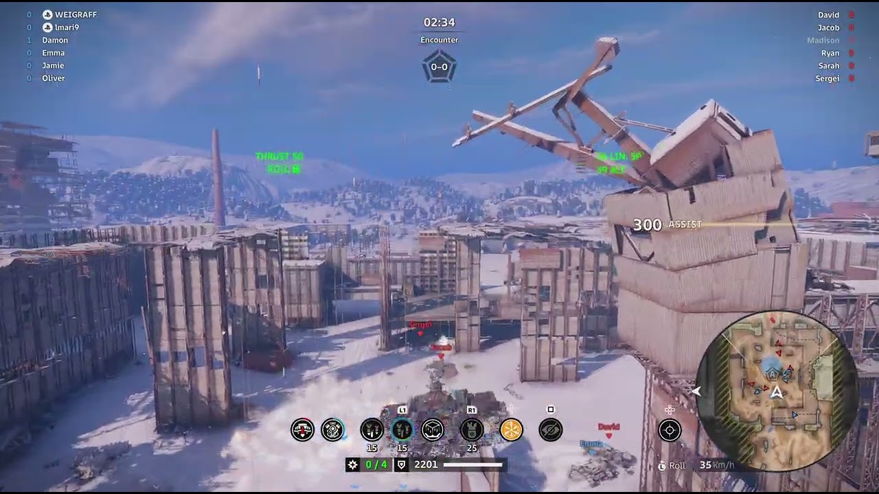 Crossout 3.7k Score MVP Patrol
