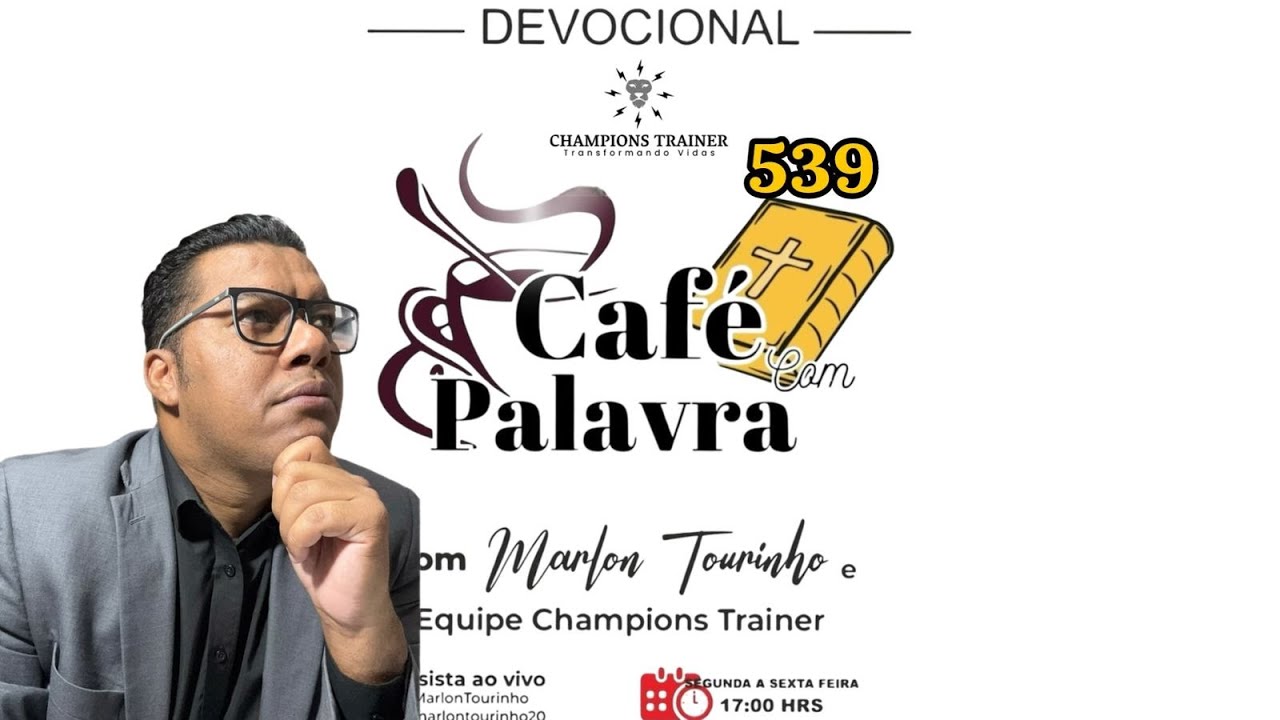539☕️Café com Palavra📖 Escondido em Deus
