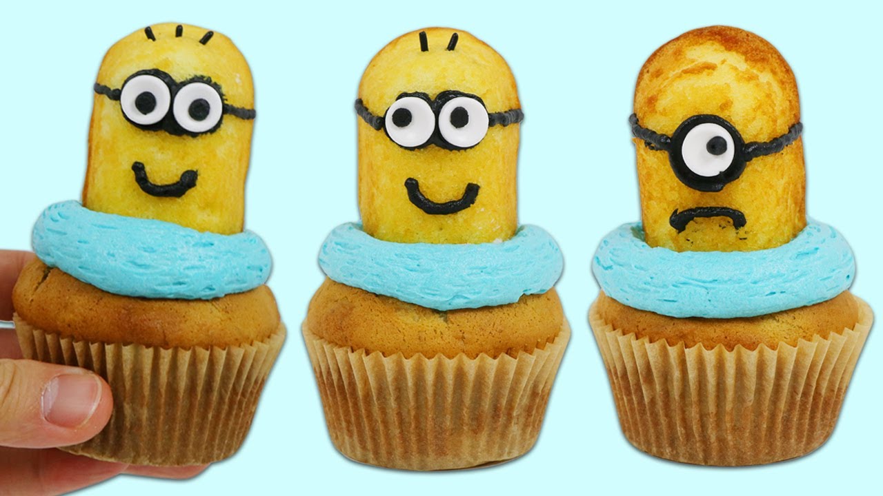 Как приготовить милые кексы Twinkies в виде миньонов!