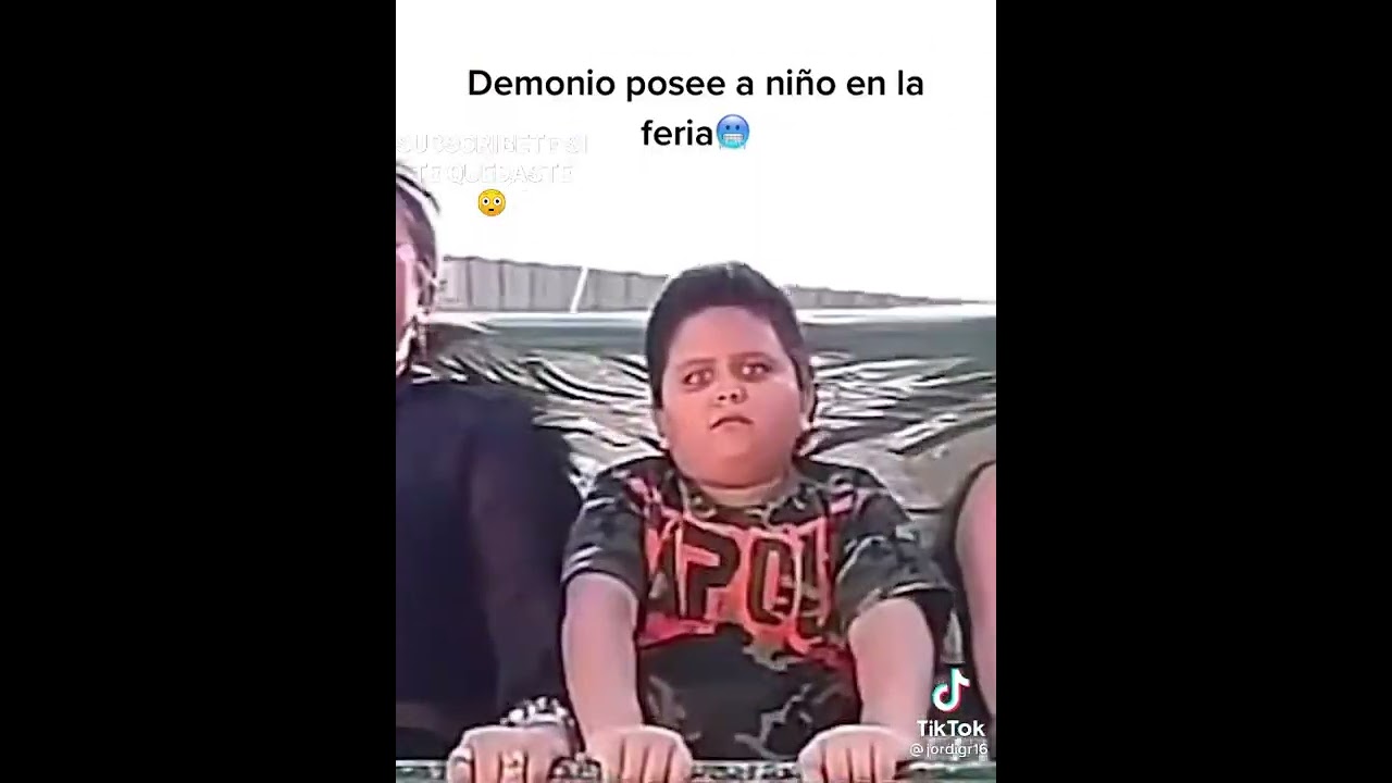 Ni&ntilde;o pose&iacute;do por el demonio en una feria