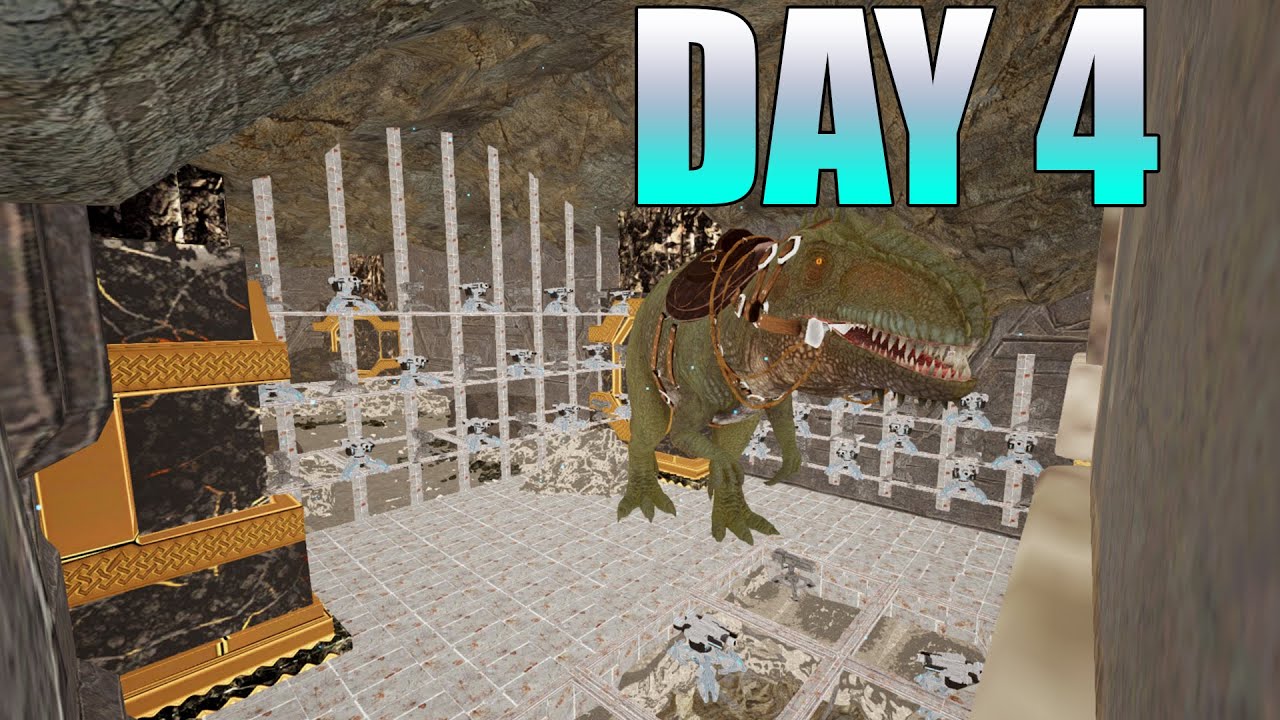 I Defended Our Unraidable LABYRINTH Cave Day 2 of Wipe! | Ark PvP