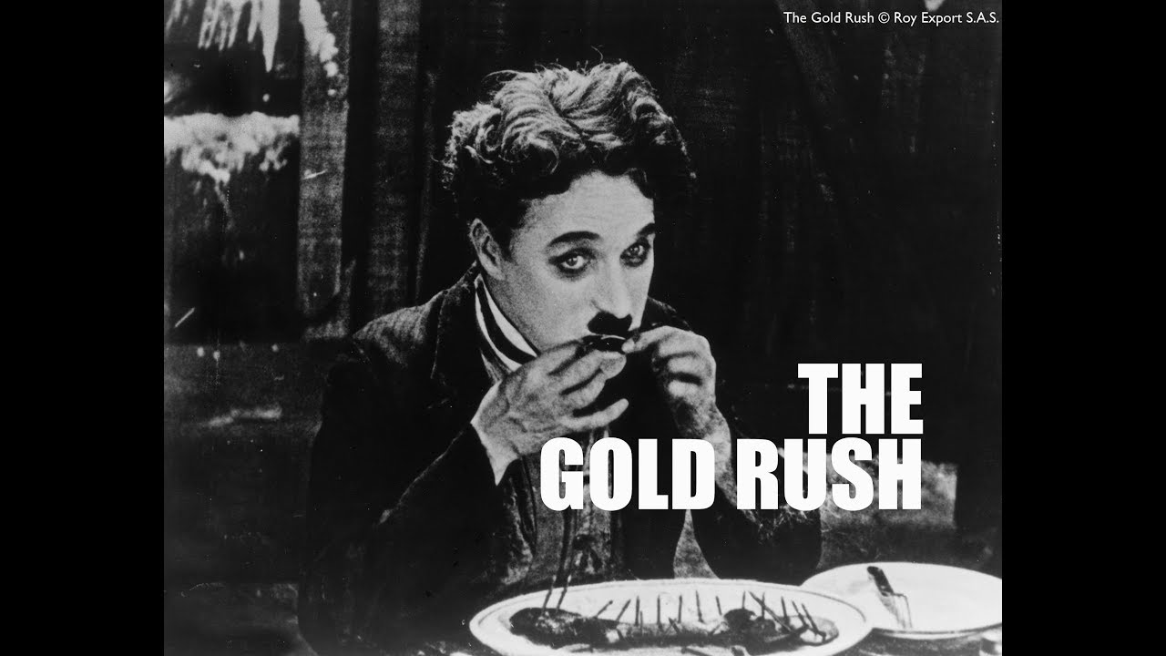 Charlie Chaplin Eating His Shoe - The Gold Rush