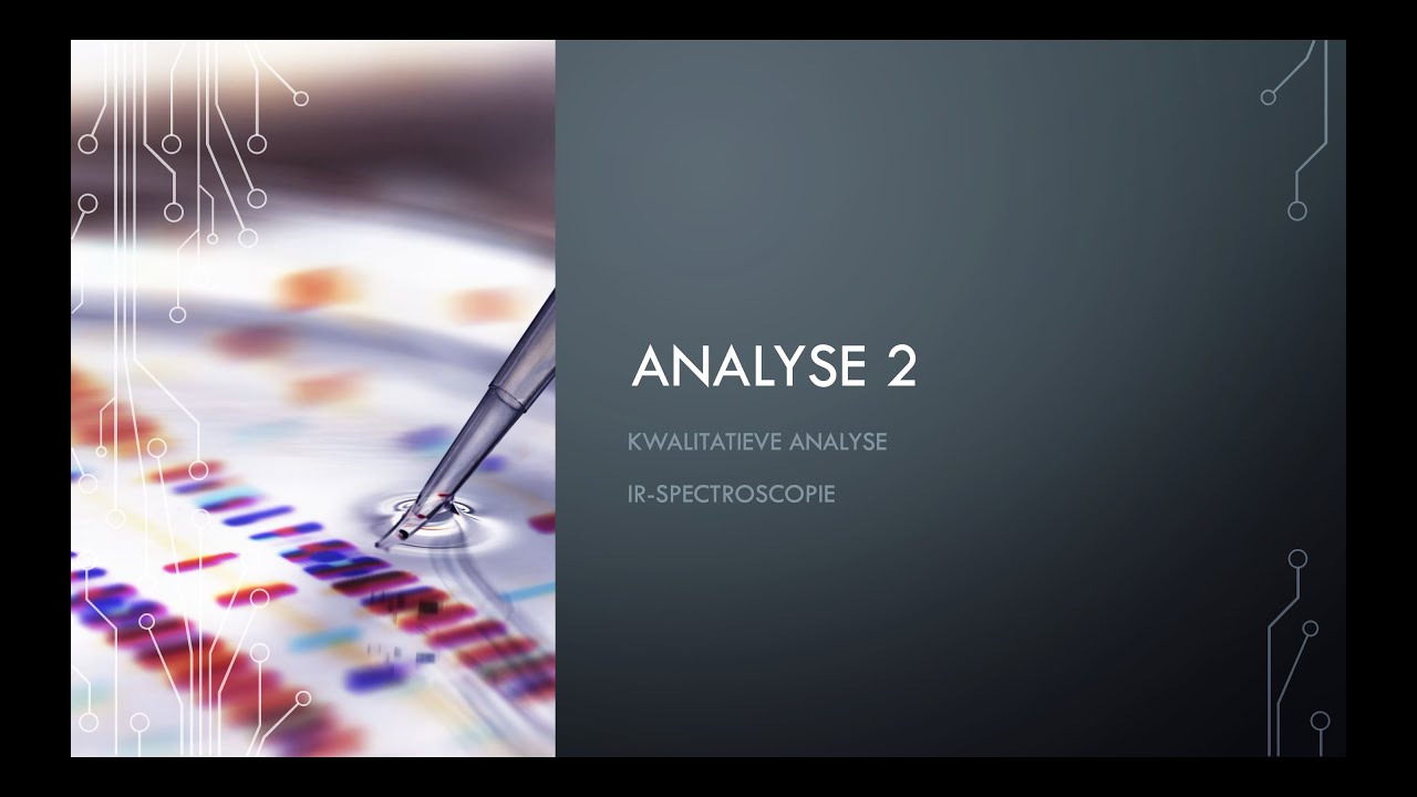 Analyse 2: IR-spectroscopie