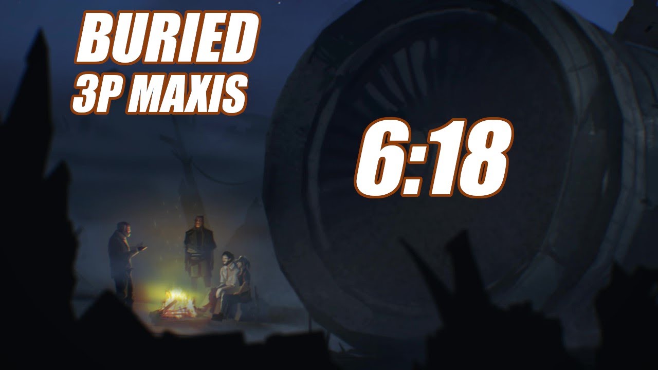 WR Buried Maxis 3P Easter Egg Speedrun (6:18)