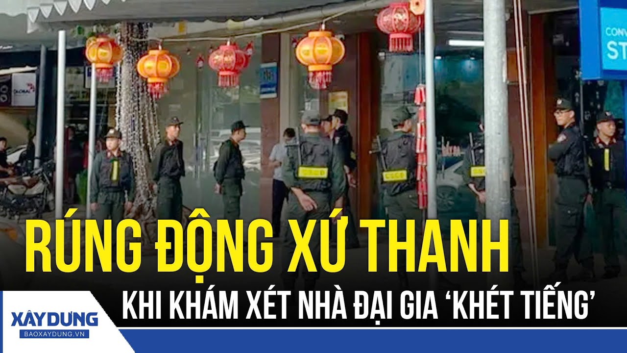 Bản tin An ninh 24h 27/10: Thanh H&oacute;a: Cảnh s&aacute;t phong tỏa, kh&aacute;m x&eacute;t nh&agrave; đại gia &lsquo;kh&eacute;t tiếng&rsquo;| BXD