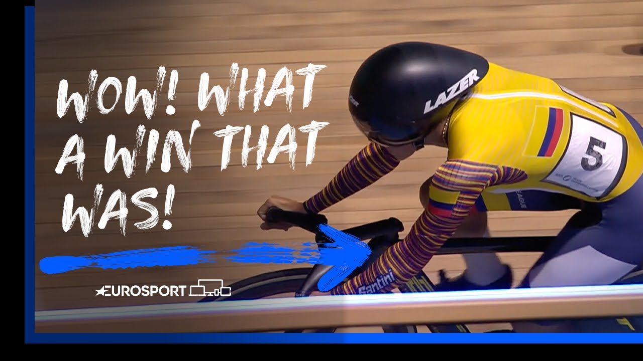Martha Bayona Shockingly Wins In Dramatic Style |Track Champions League | Eurosport