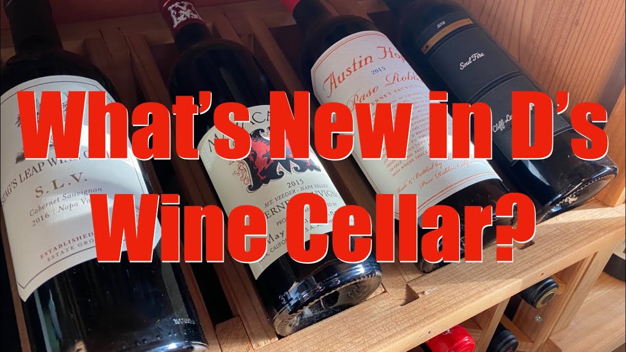 Wine Cellar Tour 2.0 || What’s new in my 1200 bottle cellar || Decants With D