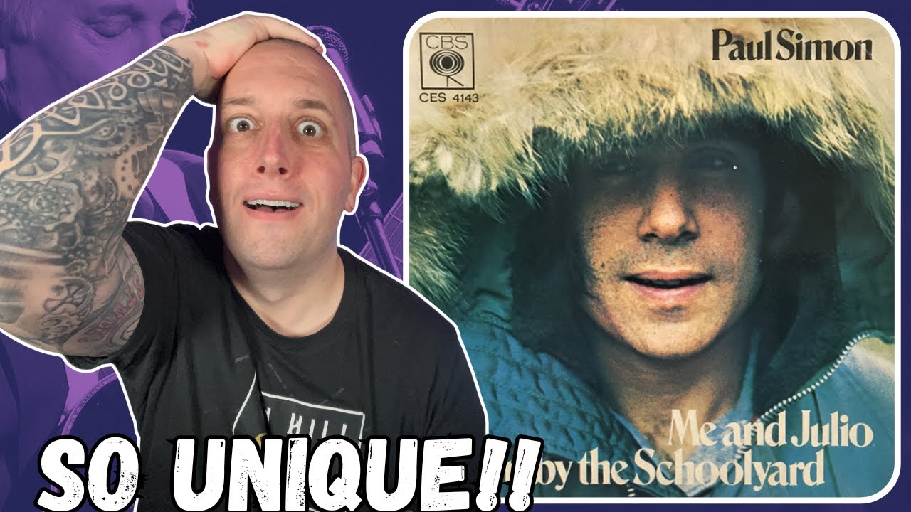 FIRST TIME Hearing Paul Simon - Me and Julio Down by the Schoolyard || So Unique!!