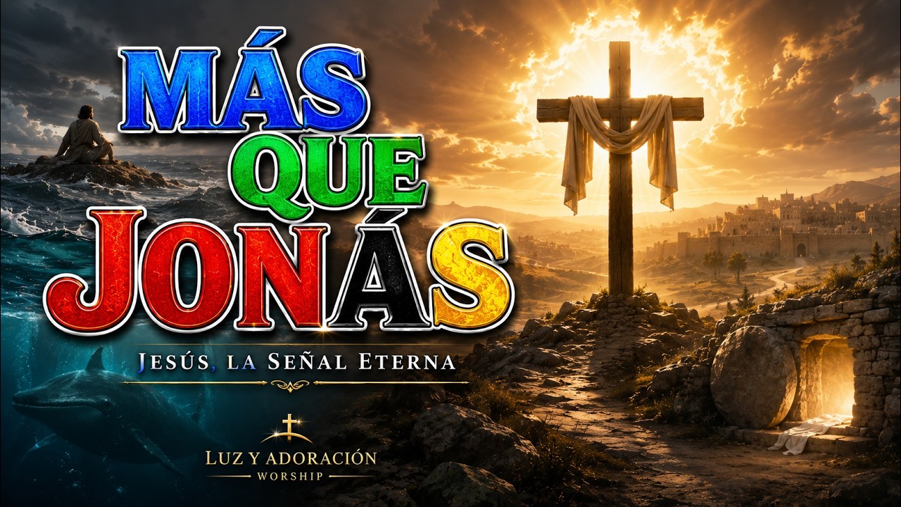 Más Que Jonás – Luz y Adoración Worship | Video Lyric