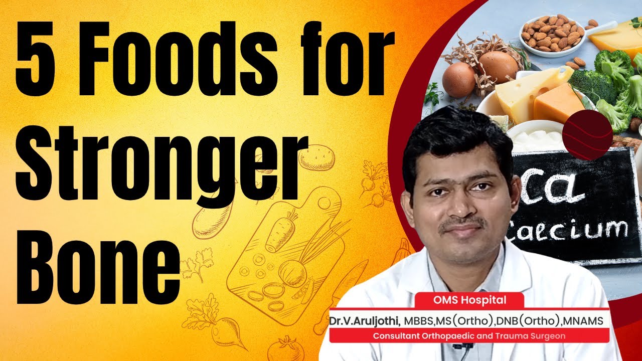 World Food Day: 5 Foods Every Ortho Doctor Recommends for Strong Bones 🦴
