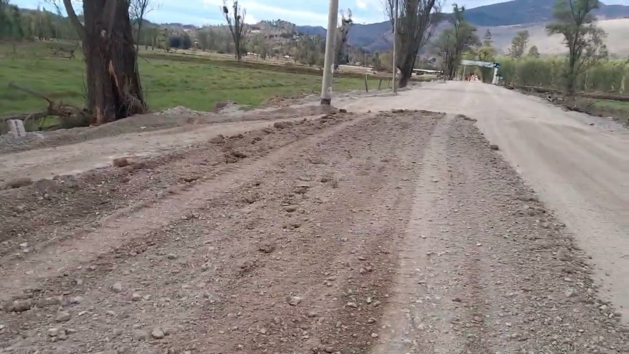 RECORRIDO DE LA CARRETERA SUCRE JOSE GALVEZ, DIA 30 DE SETIEMBRE