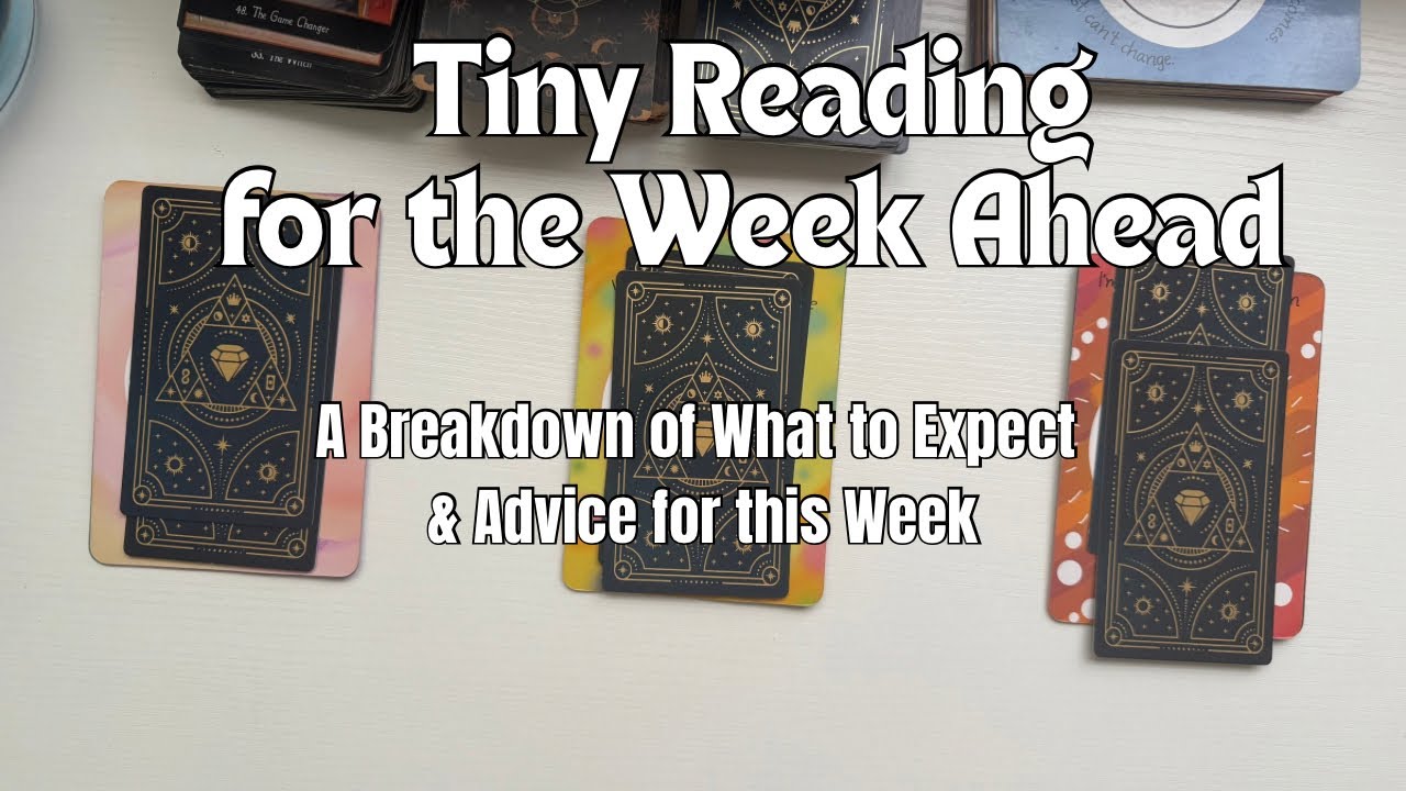 Pick A Pile🔮 Your Reading for This Week