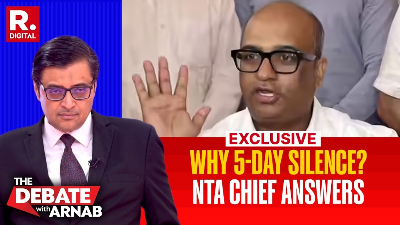 NTA DG Abhishek Singh Exclusive: 5-Day Delay, 4 Leaks In 5 Years, Will He Quit?
