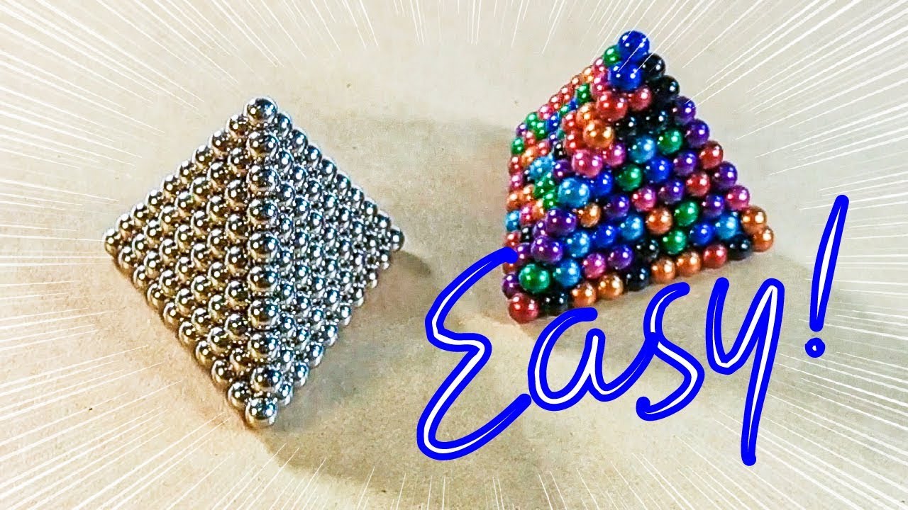 Magnetic Balls: Pyramid Tutorial (Easy)