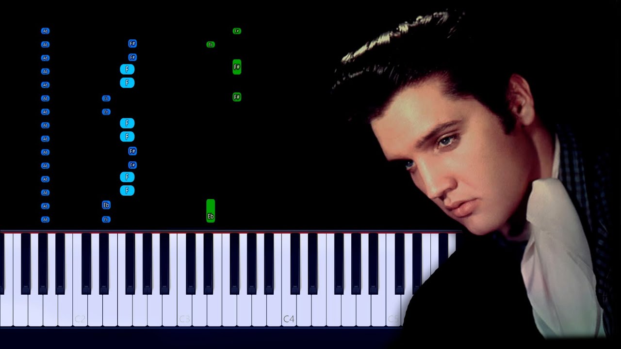 Elvis Presley - Jailhouse Rock Piano Tutorial