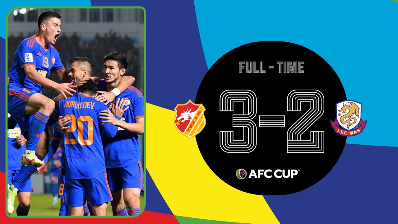 #AFCCUP2021 - Inter-zonal Final | FC Nasaf (UZB) 3-2 Lee Man (HKG)
