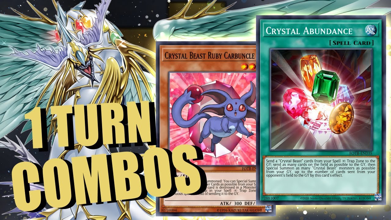 ONE TURN Crystal Beast Combos