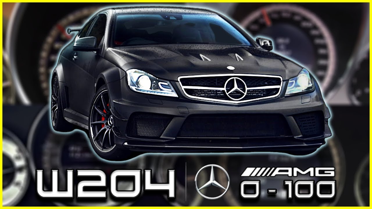 Mercedes Benz C - Class W204 (0-100 KM/H) (0-60 MPH) ACCELERATION BATTLE