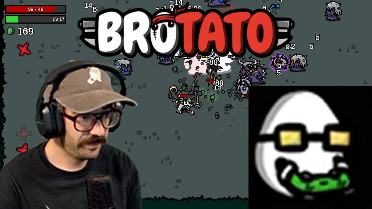 Streamer was unenjoyable (Brotato)