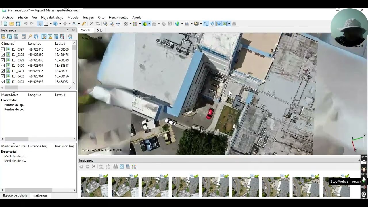 Fotos de Dron a AutoCAD y KMZ en Minutos | Agisoft Metashape