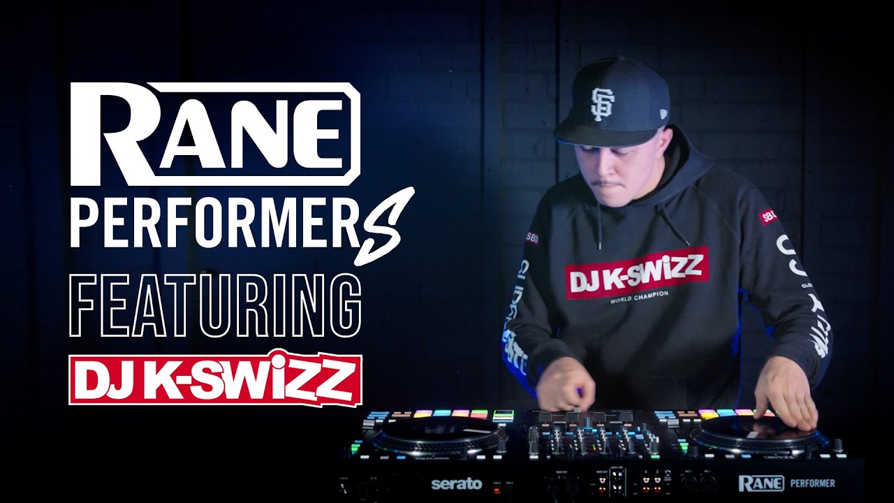 K-SWIZZ on the RANE PERFORMER