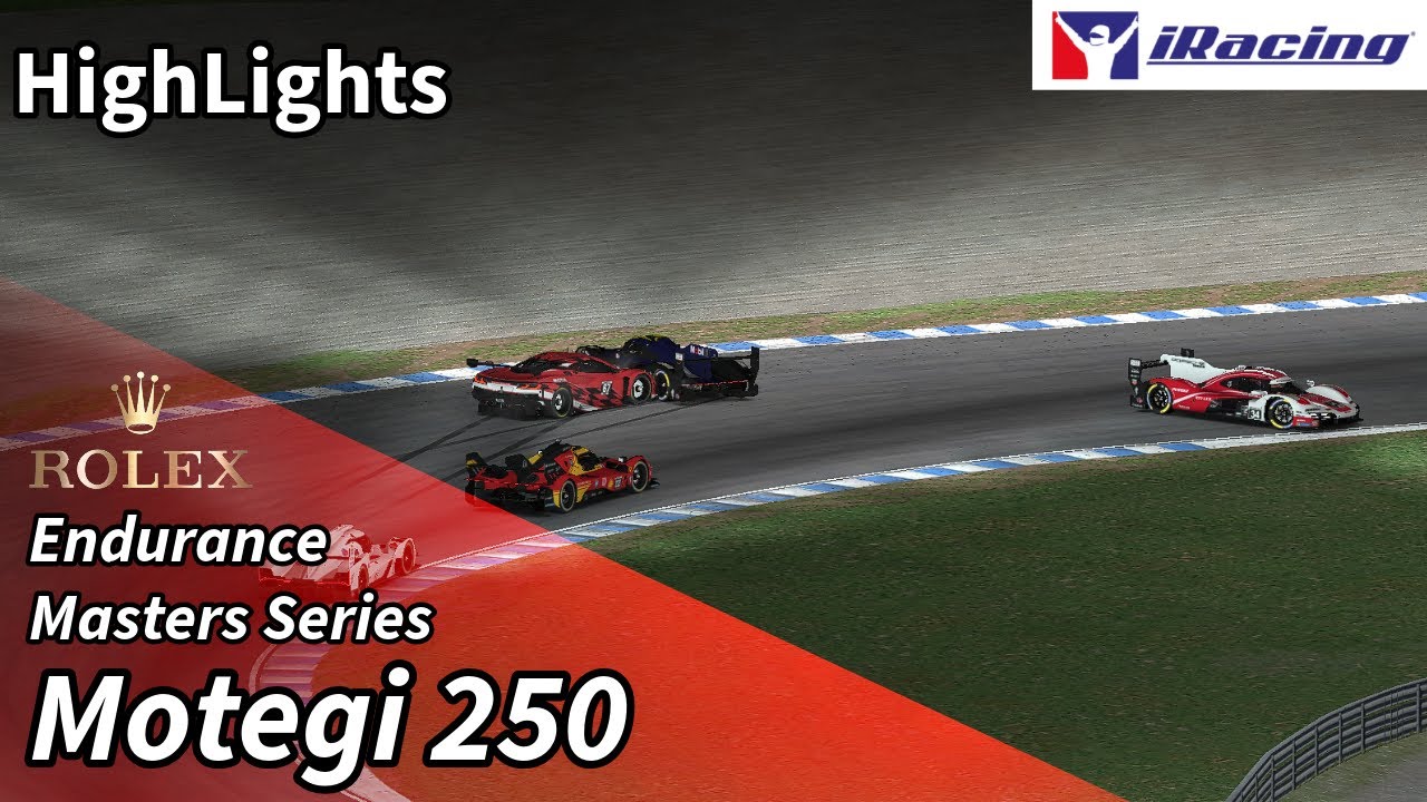 Motegi 250 HighLights | EMS | iRacing - theemake