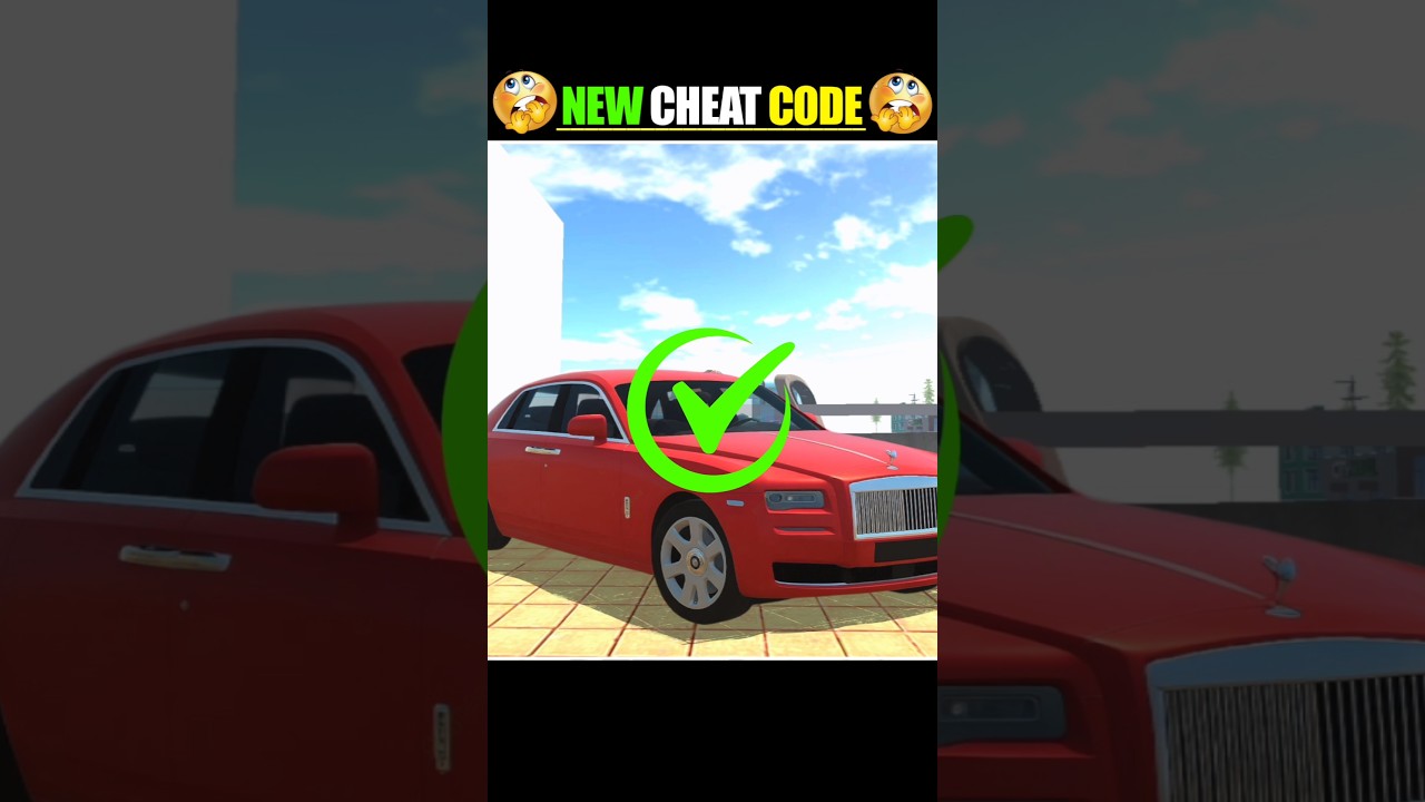 Indian bike driving 3d New Rolls-Royce cheat code #shorts