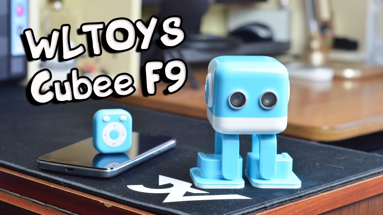 WLTOYS Cubee F9 ОБЗОР САМОГО МИЛОГО УМНОГО РОБОТА + КОНКУРС БЕЗ РЕПОСТОВ