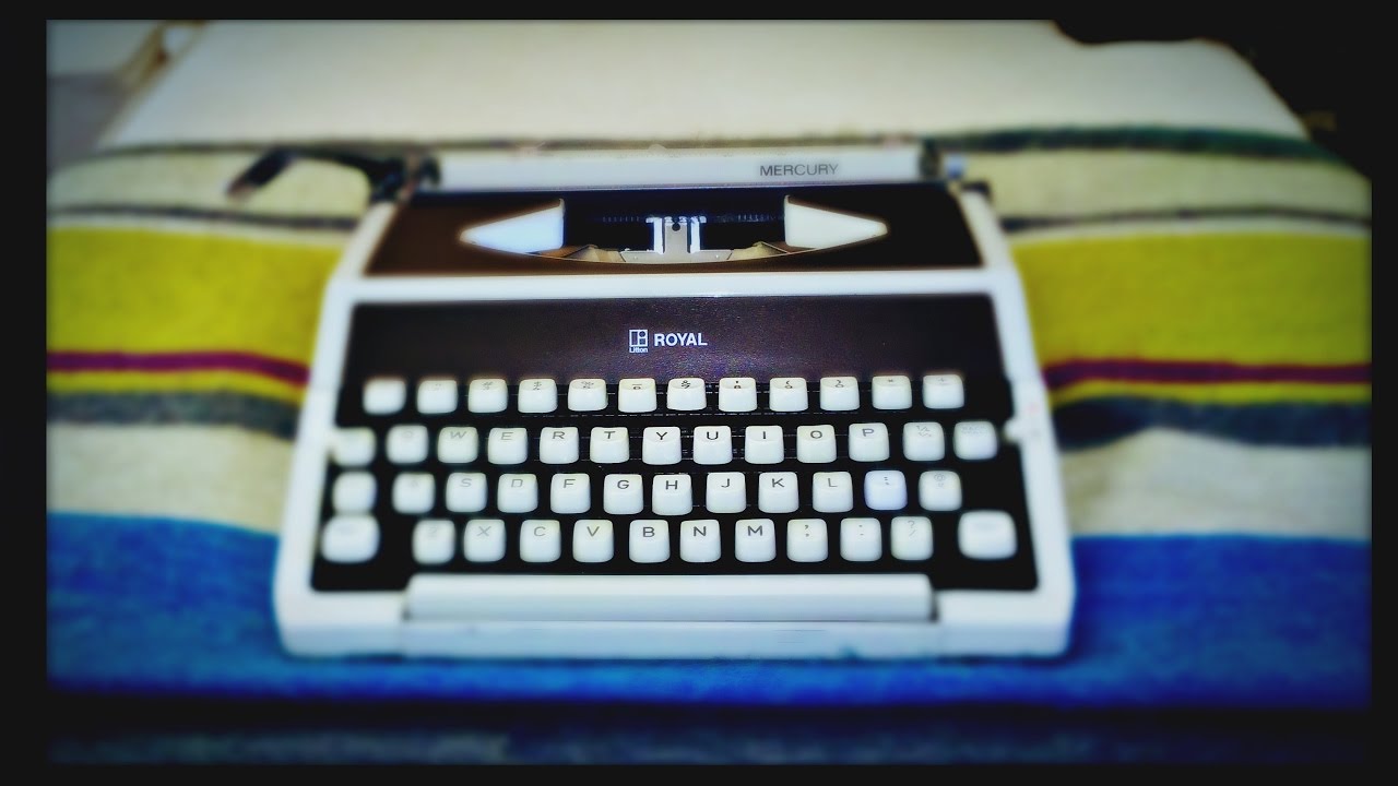 Typewriter Video Series Episode 38: Royal Mercury