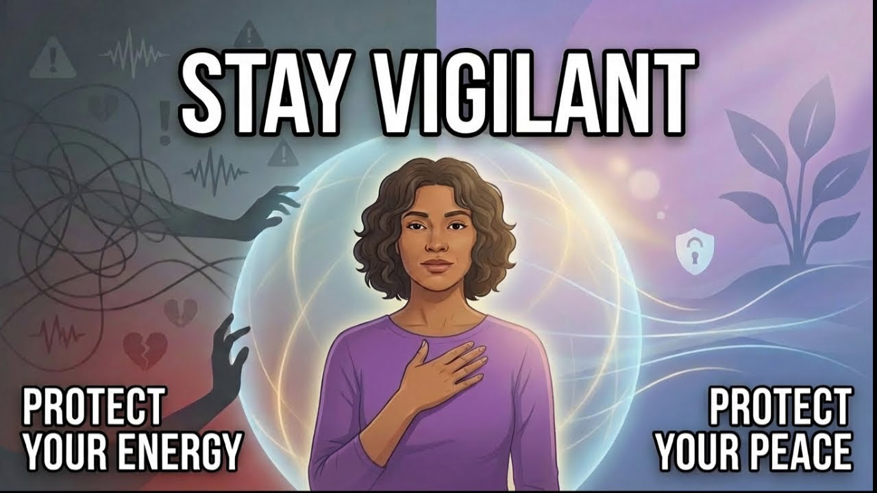 Stay Vigilant. Protect Your Entergy. Protect Your Peace💜🛡️💜🛡️