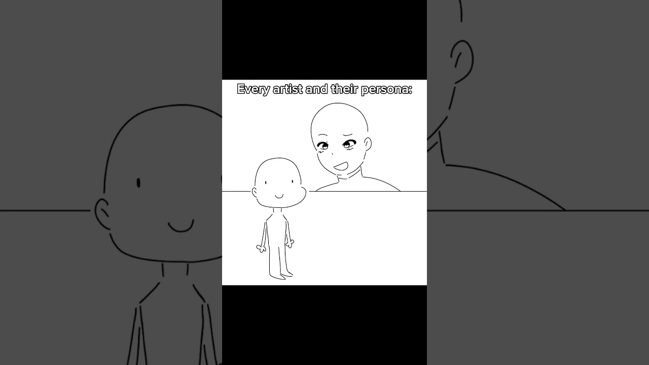 Artists and their personas be like: 