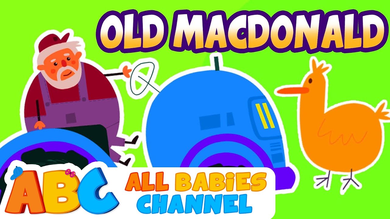 Old Macdonald Had A Farm – Nursery Rhyme | Nursery Rhymes For Kids | All Babies Channel