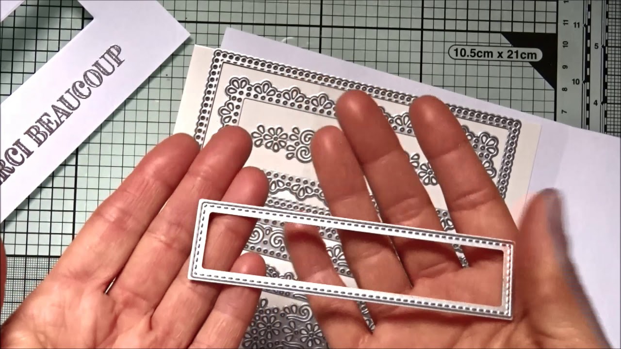 [ Astuce ] comment réaliser une carte simple avec un tampon à motif