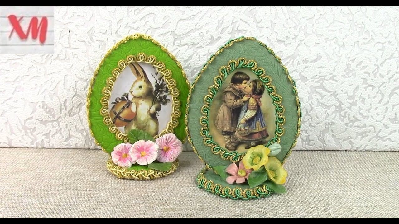 Пасхальные СУВЕНИРЫ из ПОДРУЧНОГО материала/ Easter souvenirs DIY. ХоббиМаркет
