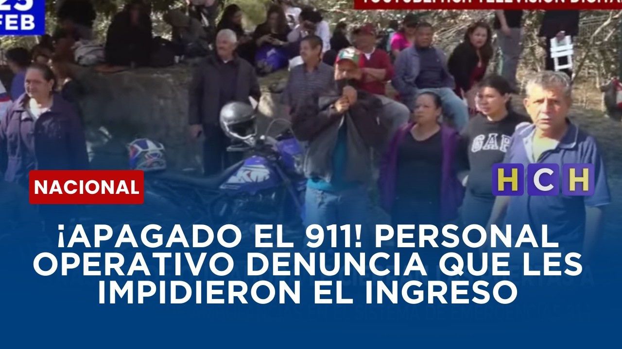 ¡Apagado el 911! Personal operativo denuncia que les impidieron el ingreso